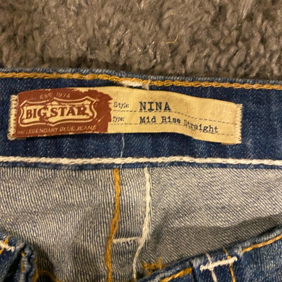 Big Star Nina Jean Size 29L - Picture 2 of 9